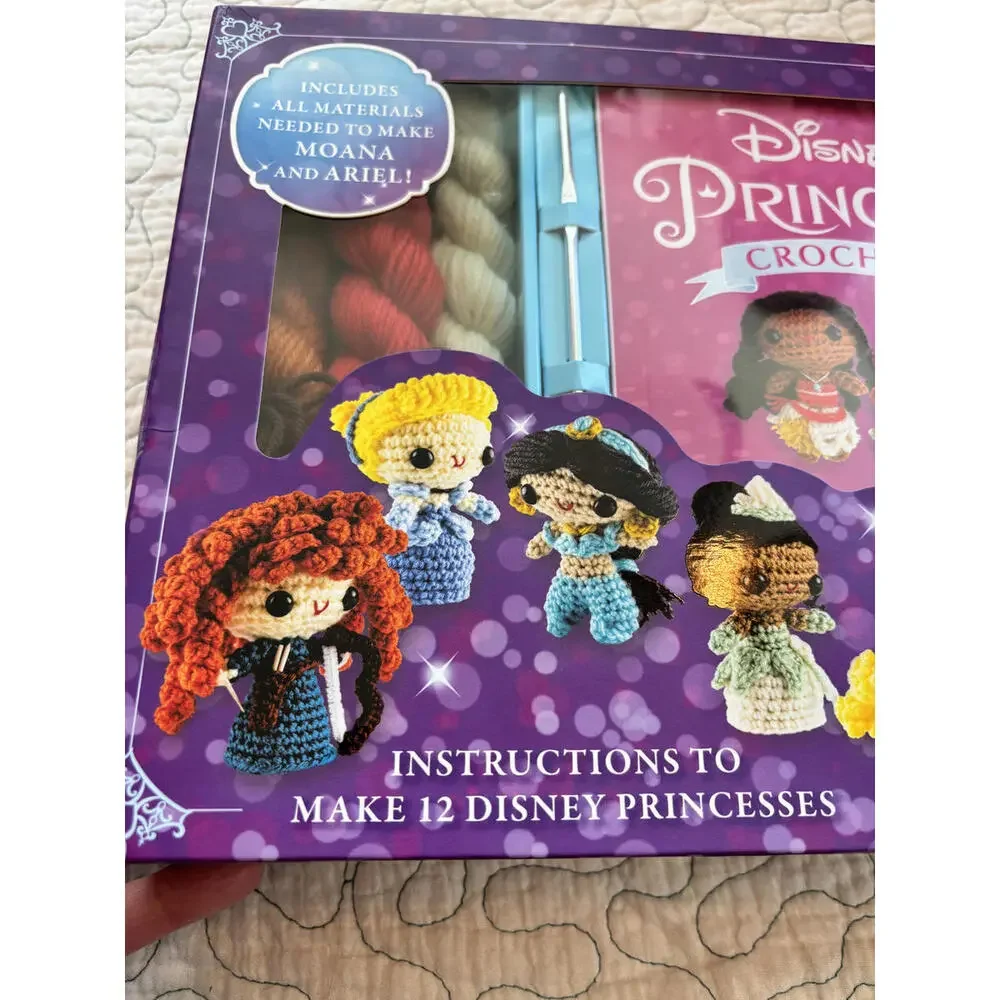 Disney Princess Crochet Kit 12 Princesses‎